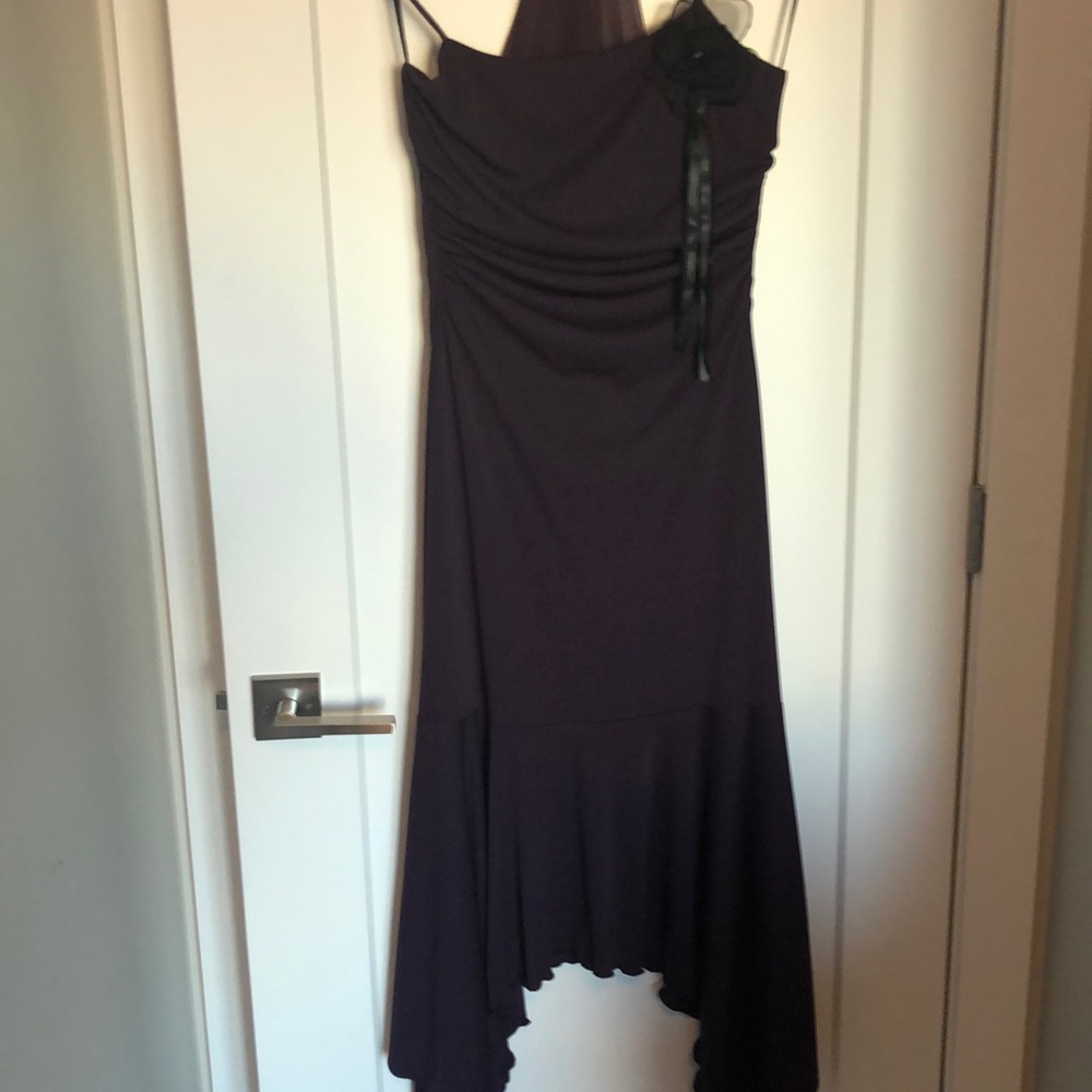 Purple Dress with Wrap